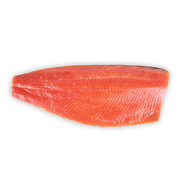 raw trout fillet